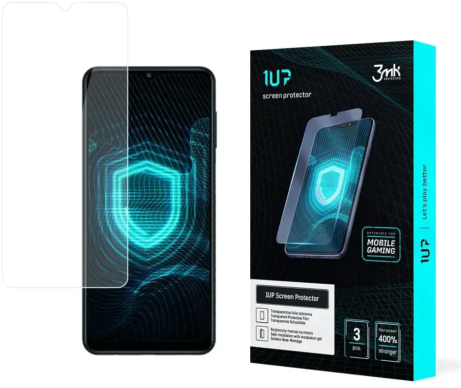 Samsung Galaxy F12 – 3mk 1UP ekrano apsauginis stiklas