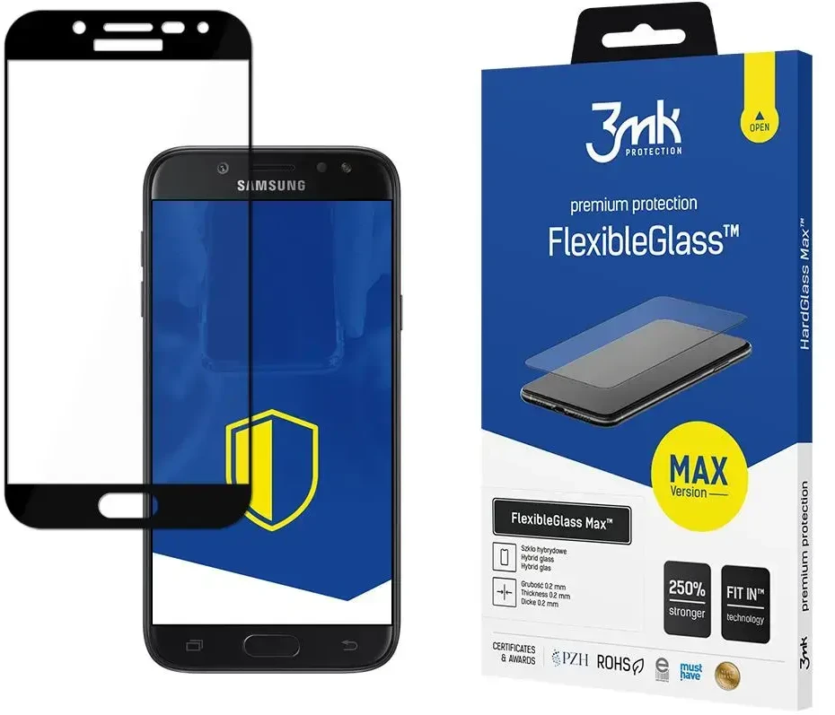 Samsung Galaxy J5 2017 Juodas – 3mk FlexibleGlass Max™
