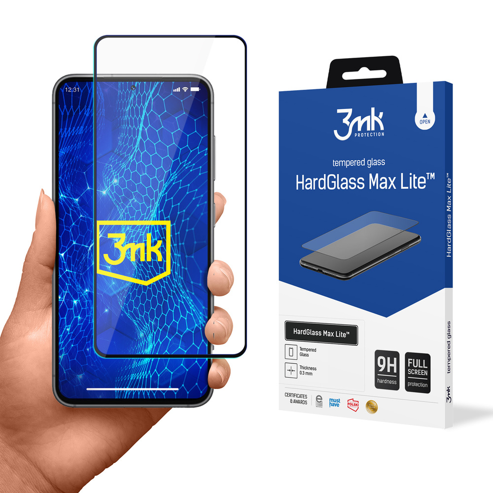 Samsung Galaxy S23 Plus – 3mk HardGlass Max Lite™