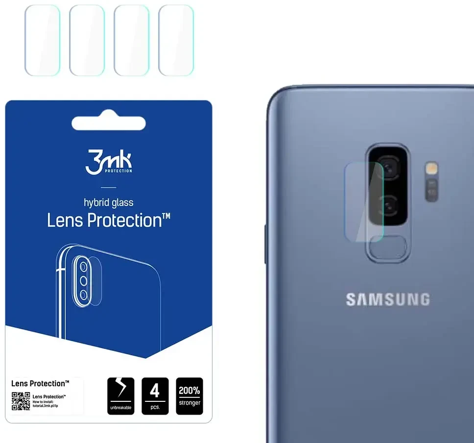 Samsung Galaxy S9 Plus - 3mk Lens Protection