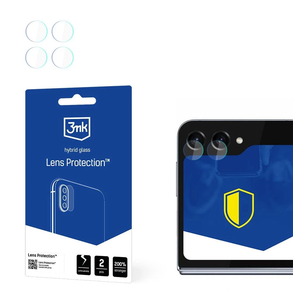 Samsung Galaxy Z Flip 5 (priekis) – 3mk objektyvo apsauga™