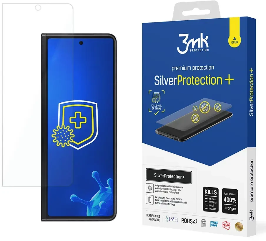 Samsung Galaxy Z Fold 3 5G (priekyje) – 3mk SilverProtection+