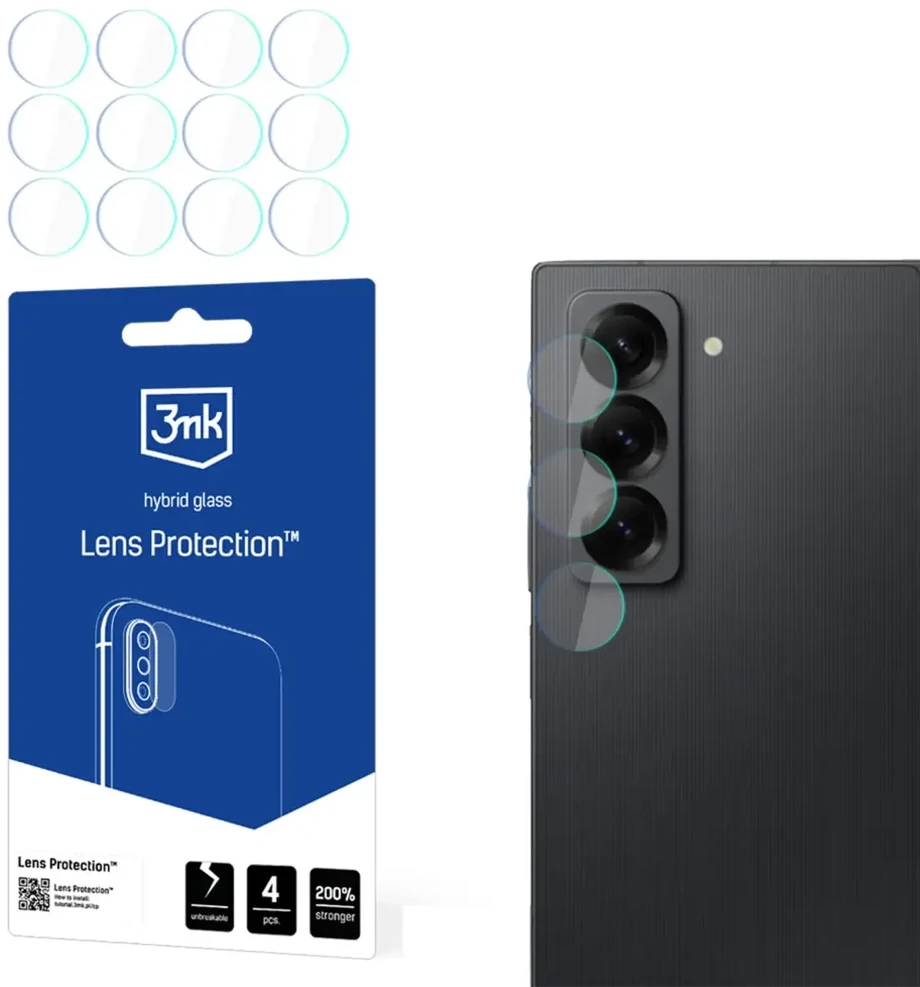 Samsung Galaxy Z Fold Special Edition (priekyje) – 3mk objektyvo apsauga