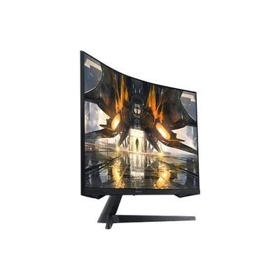 Monitorius - Samsung Odyssey G5 G55C 32", QHD, 165Hz, Lenktas, Juodas