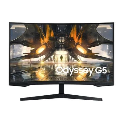 Monitorius - Samsung Odyssey G5 G55C 32", QHD, 165Hz, Lenktas, Juodas