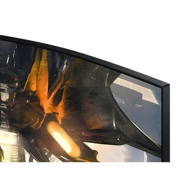 Monitorius - Samsung Odyssey G5 G55C 32", QHD, 165Hz, Lenktas, Juodas