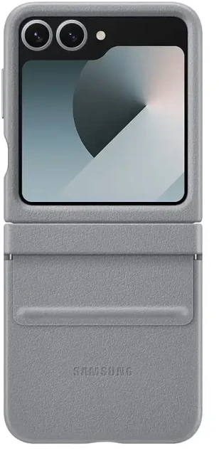 „Samsung KindSuit“ dėklas, skirtas „Galaxy Z Flip 6 7 FE“, pilkas, EF-VF741PJE (pažeista pakuotė)