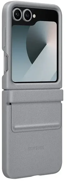 „Samsung KindSuit“ dėklas, skirtas „Galaxy Z Flip 6 7 FE“, pilkas, EF-VF741PJE (pažeista pakuotė)