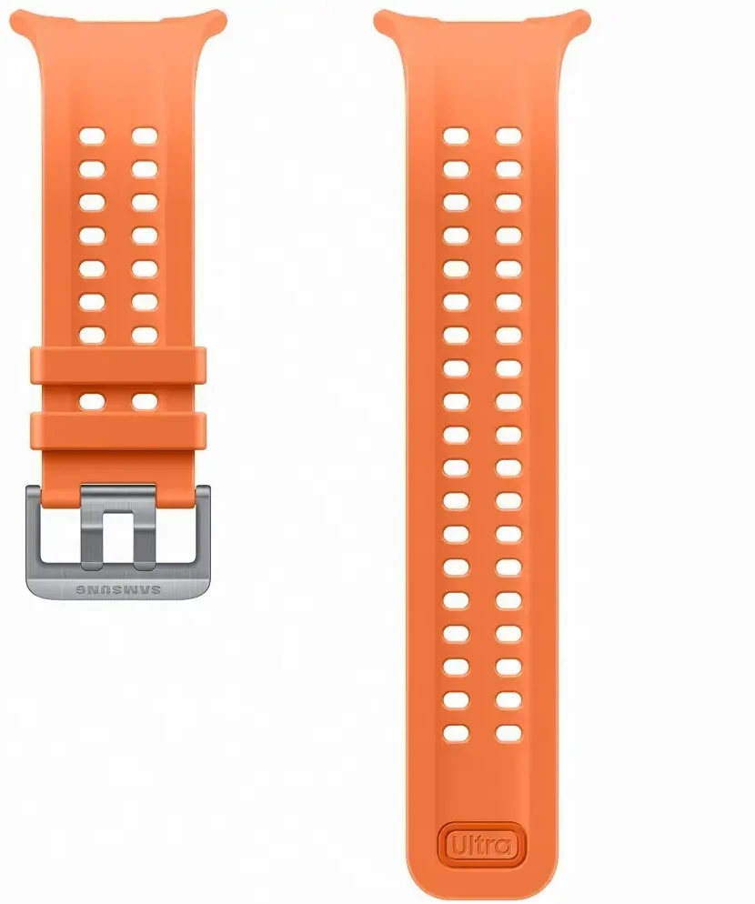 Dirželis Samsung Marine do Galaxy Watch Ultra2 oranžinė