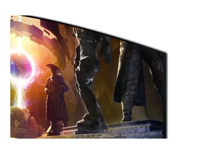 „Samsung Odyssey OLED G8 G85SD“, 34 colių žaidimų monitorius, 175 Hz, QD OLED, suderinamas su „FreeSync Premium Pro“ ir „G-SYNC“.
