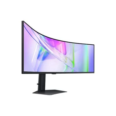 Monitorius - Samsung ViewFinity S9 S49C950UAU 49", Lenktas, Dual QHD, KVM, Juodas