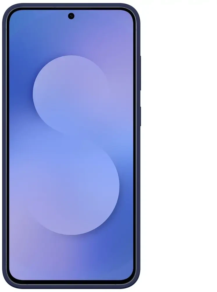 Samsung Galaxy S25 FE silikoninis dėklas, tamsus Mėlyna