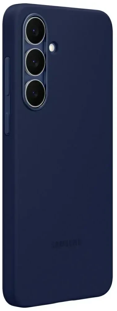 Samsung Galaxy S25 FE silikoninis dėklas, tamsus Mėlyna