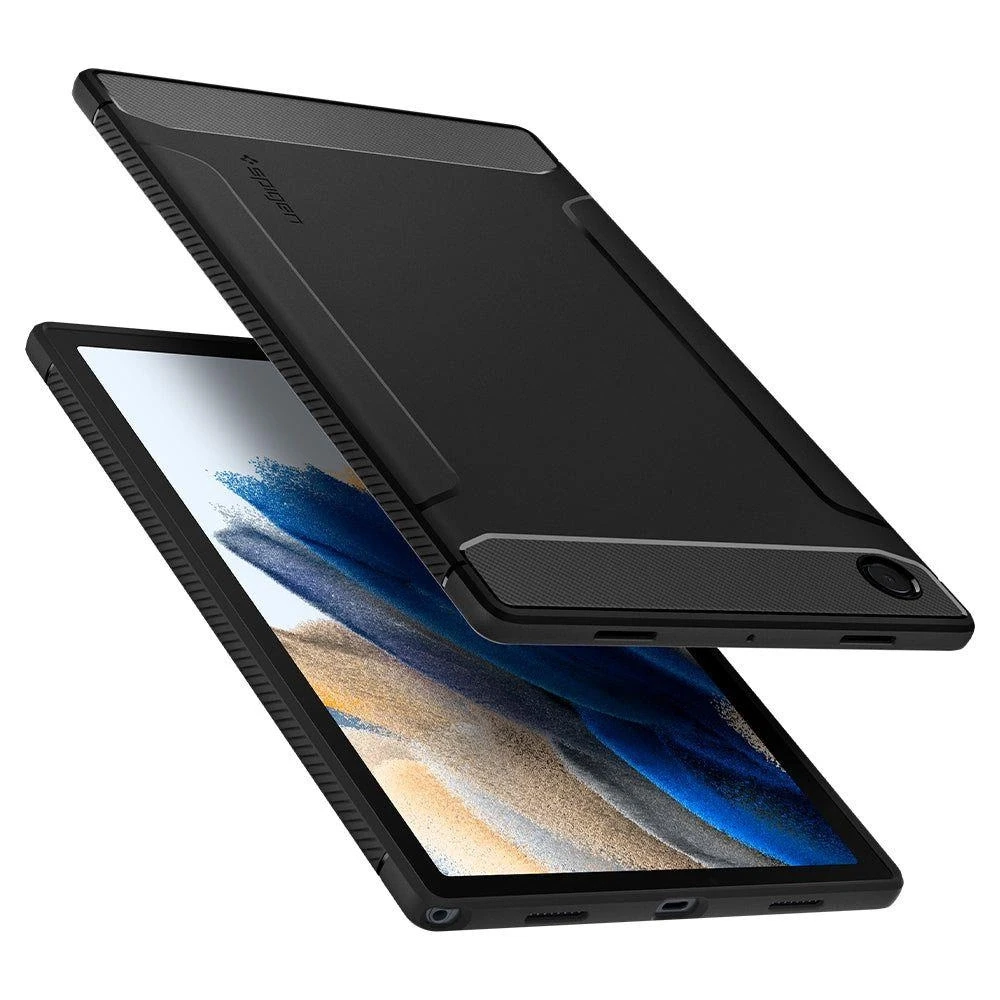 Spigen RUGGED ARMOR GALAXY TAB A8 10.5 X200/X205 MATTE Juodas (Juodas)