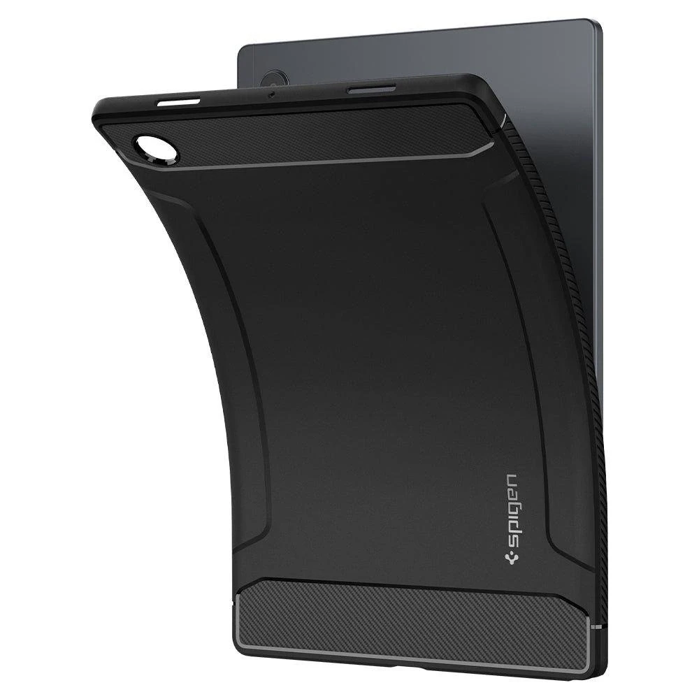 Spigen RUGGED ARMOR GALAXY TAB A8 10.5 X200/X205 MATTE Juodas (Juodas)