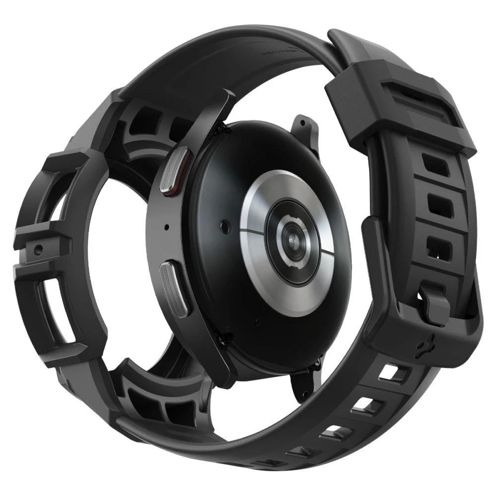 Dirželis Spigen RUGGED ARMOR "PRO" GALAXY Watch 5 PRO (45 MM) Juodas