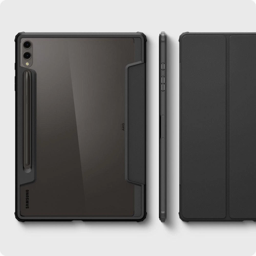 Spigen Ultra Hybrid Pro – Samsung Galaxy Tab S9+ 12.4 Juodas