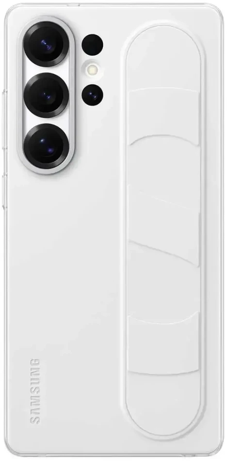Dėklas GS938CWEGWW Standing Grip Case Samsung Galaxy S25 Ultra, Baltas