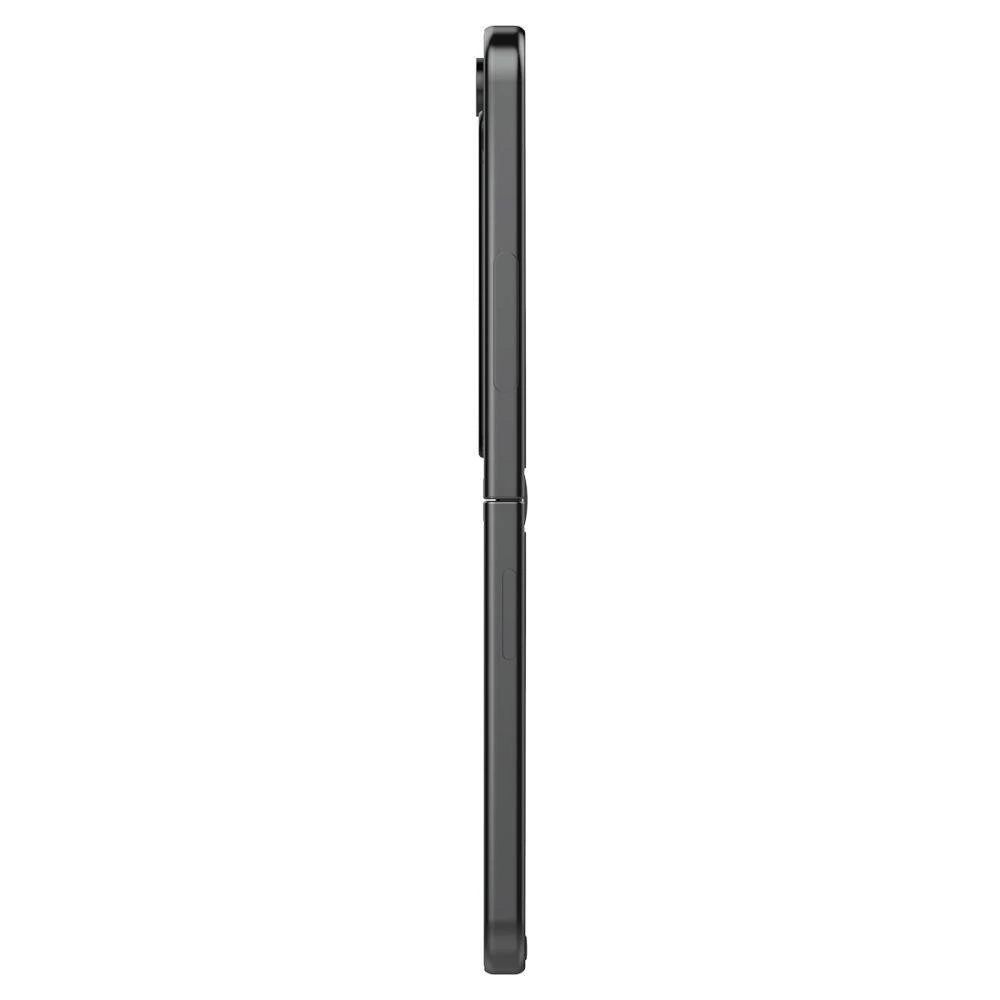 „Spigen Glass tR EZ Fit“ skaidrus dėklas, 2 vnt. pakuotėje – „Samsung Galaxy Z Flip5“.
