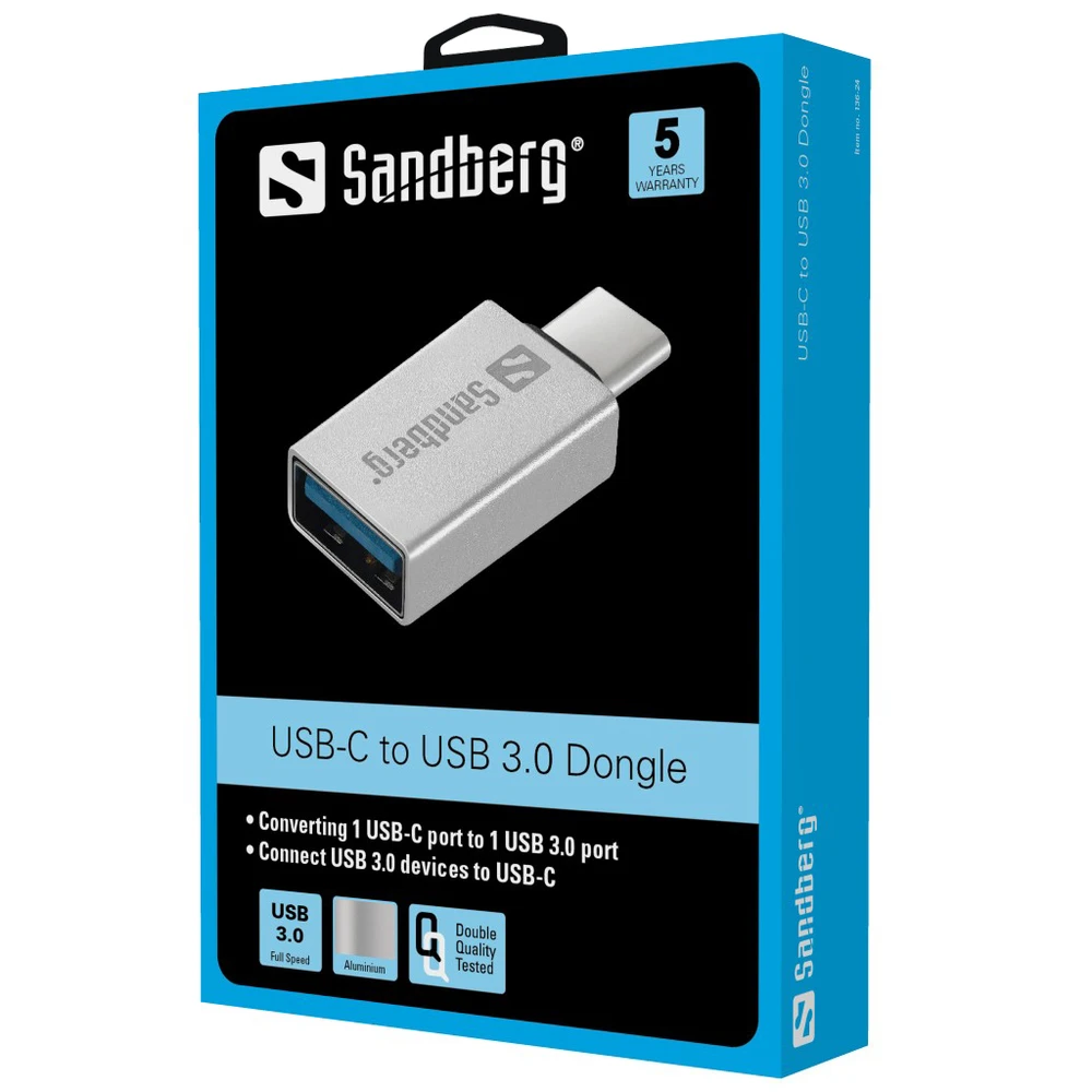 Sandberg USB-C adapteris pakuotėje