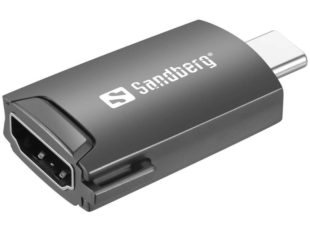 Sandberg USB-C į HDMI adapteris iš arti