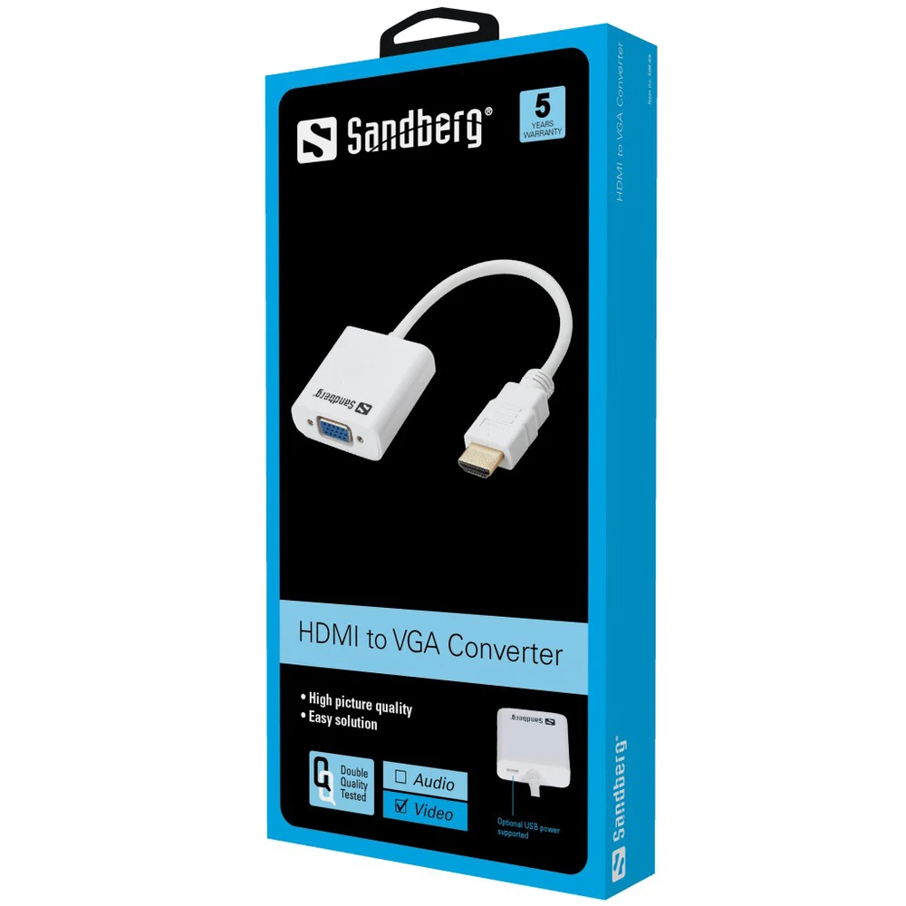 Sandberg HDMI į VGA keitiklis