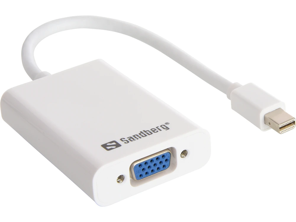 Sandberg Adapteris MiniDP>VGA+Audio