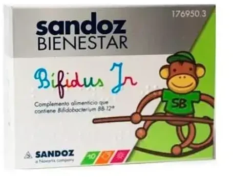 Sandoz Wellness Bifidus Junior 10 paketėlių