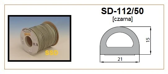 Stomil Sanok DGP TARPIKLIS 21×15 Juodas 50mb