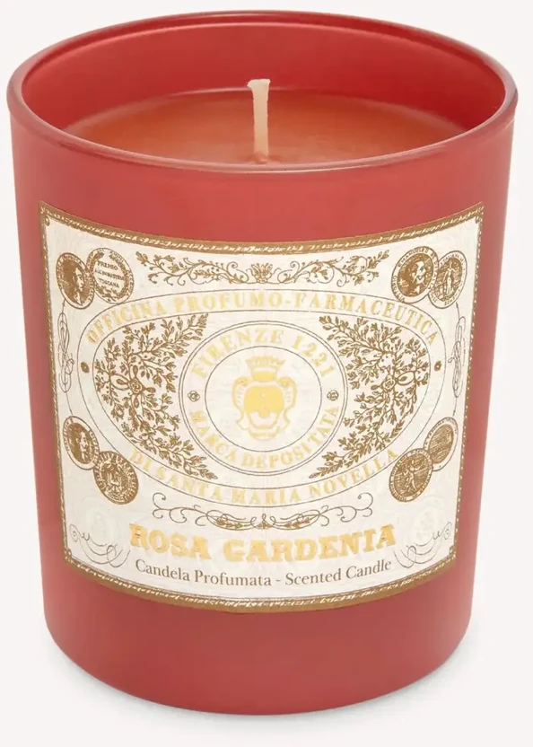 Santa Maria Novella Rosa Gardenia Scented Candle, 250 g