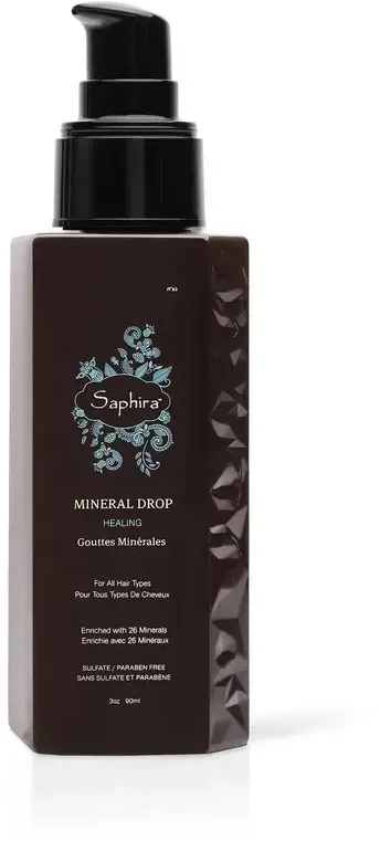 Saphira Mineral Drop aliejus plaukams su Negyvosios jūros mineralais, 90 ml