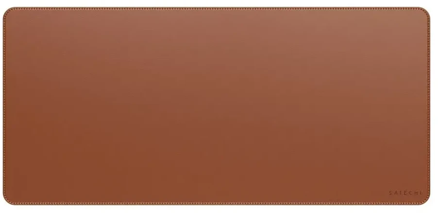 SATECHI Vegan-Leather Premium stalo kilimėlis (rudas)