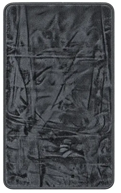 Sauber Vannas istabas paklājs 70x120cm tumši pelēks