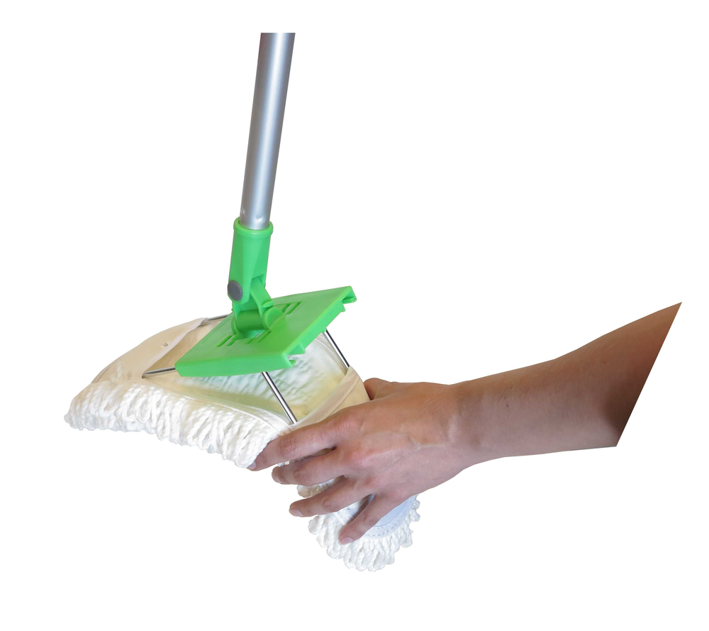 Grindų šepetys su kilpiniu dangalu iš mikrofibros Sauber 40cm
