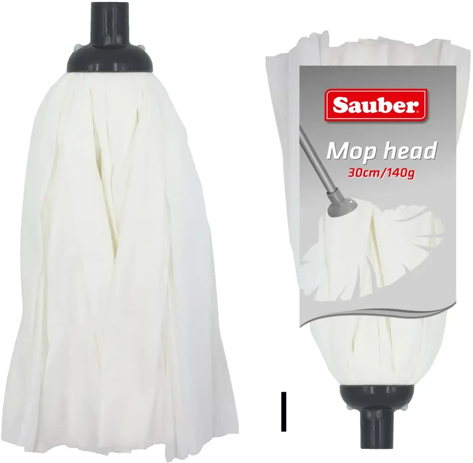 Sauber keičiamas šluostės antgalis viskozė/poliesteris 140g/30cm
