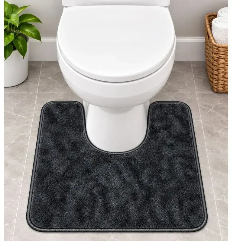 Sauber WC paklājs 50x55cm tumši pelēks
