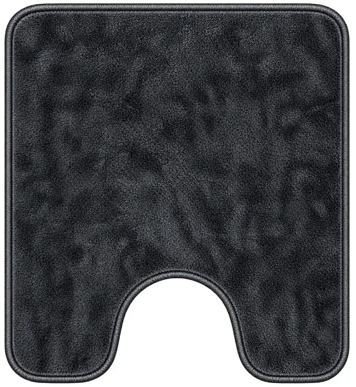 Sauber WC paklājs 50x55cm tumši pelēks