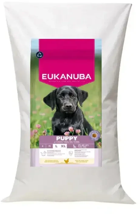 EUKANUBA Premium Nutrition Puppy Large & Giant Breed vištiena – sausas Maistas šunims – 18kg