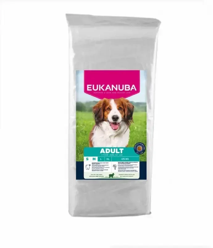 Eukanuba Euk Adult S/M Breed su ėriena ir ryžiais PFB 18 kg