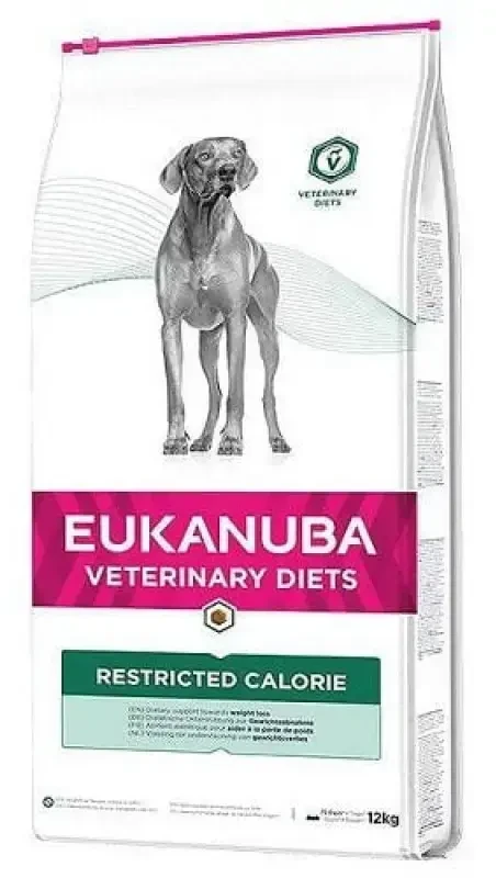 Eukanuba Veterinary Diets Dog Restricted Calorie mažo kaloringumo šunų pašaras 12kg