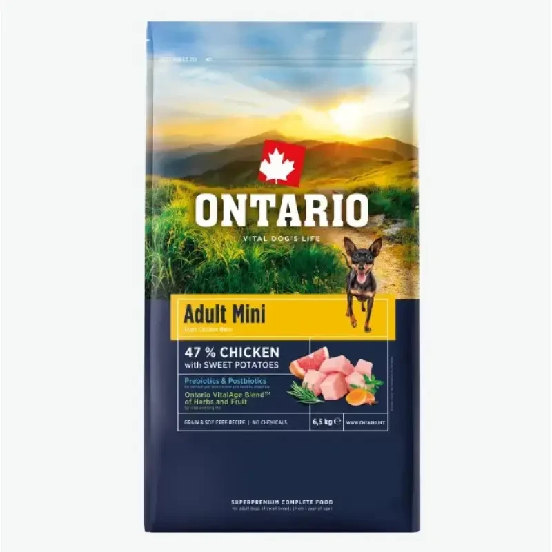 Ontario Adult Mini vištiena & Sweet bulvės 6.5kg