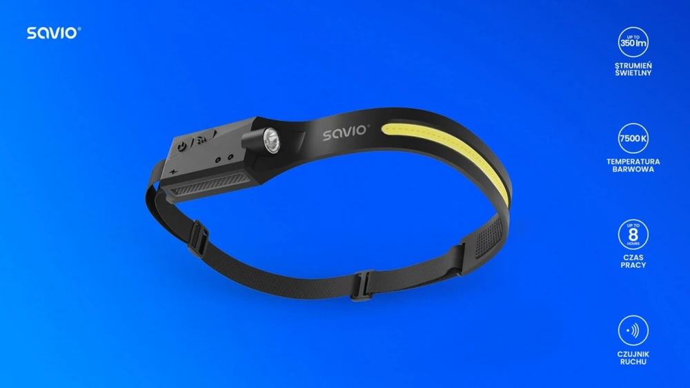 LED Galvos Žibintas - Savio FL-02