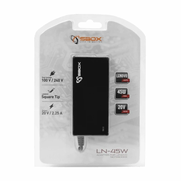 Sbox Adapteris Lenovo nešiojamiesiems kompiuteriams LN-45W