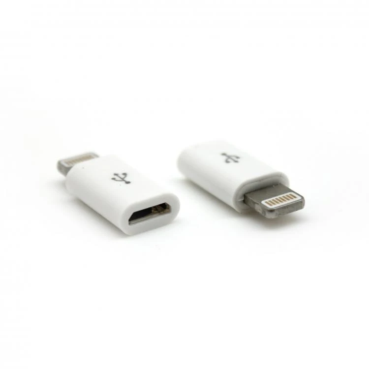 Adapteris microUSB į Lightning, 2 vnt.