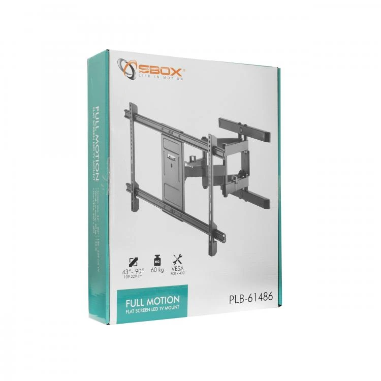 Laikiklis Sbox PLB-61486 (43-90/60kg/800x400)