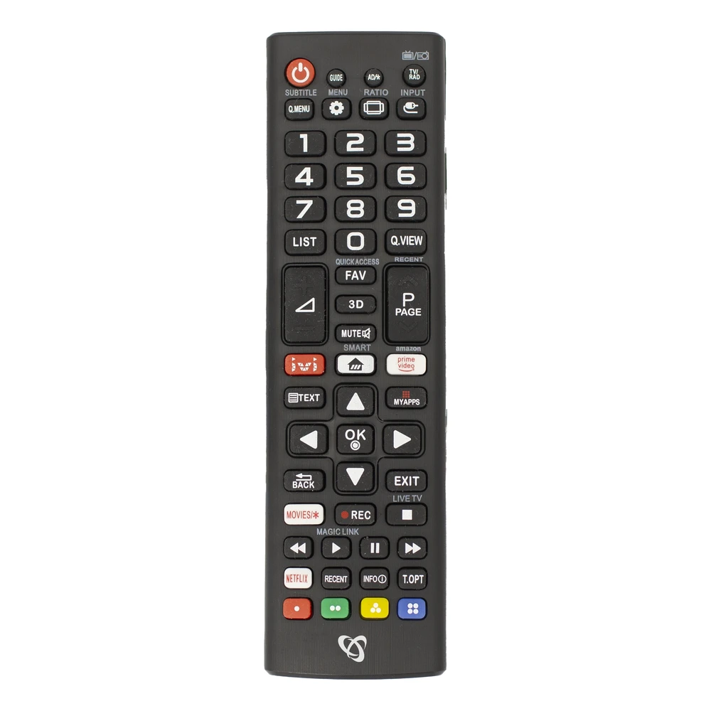 SBOX nuotolinio valdymo pultas LG TV su programų mygtukais