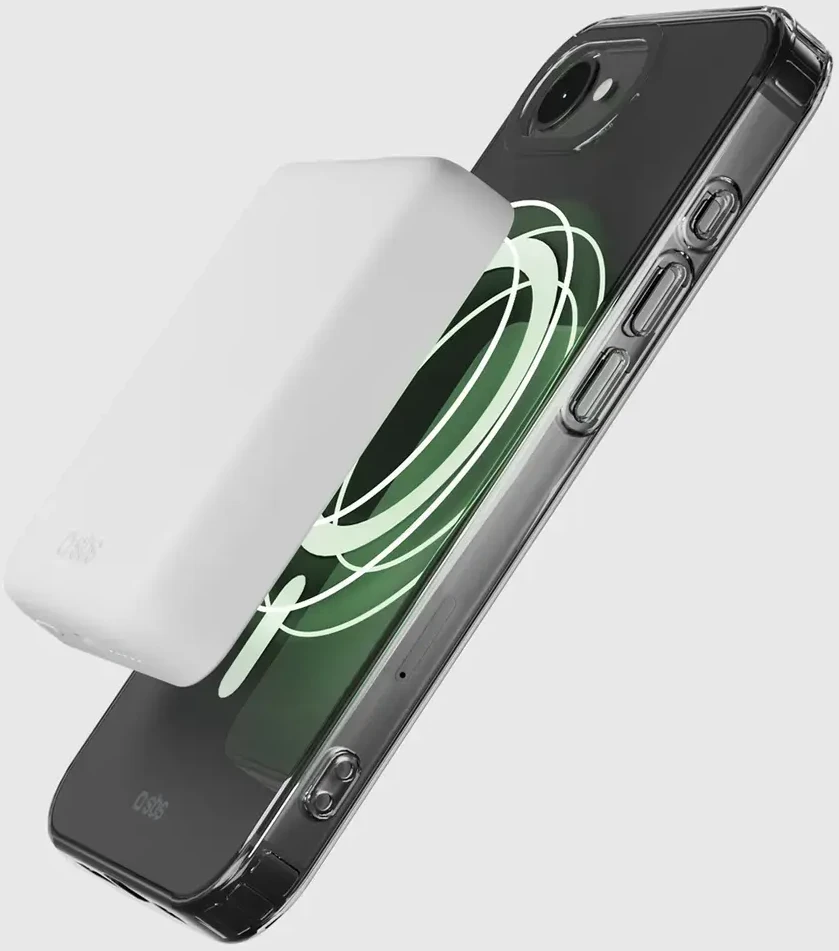 SBS Cover Light Mag apsauginis dėklas, skirtas iPhone 16e / 17e, suderinamas su MagSafe – permatomas
