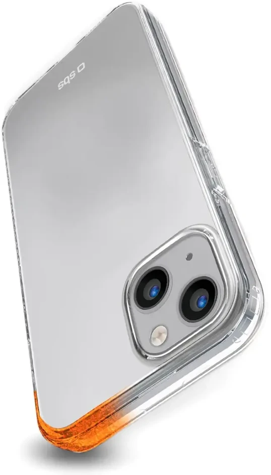 SBS D3O dėklas, skirtas iPhone 14 | 13 – permatomas