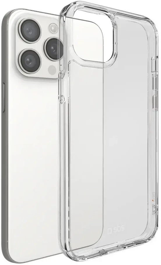SBS D3O iPhone 14 Pro dėklas – skaidrus