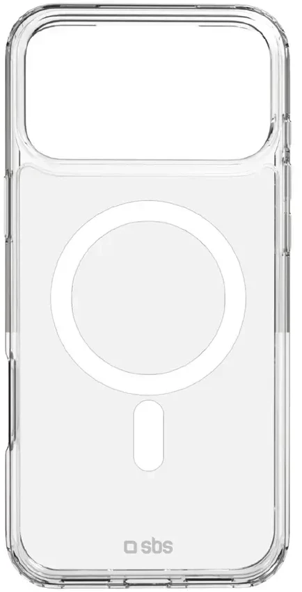 SBS Extreme Mag dėklas su D3O Technology skirtas Apple iPhone 17 Pro Max – skaidrus